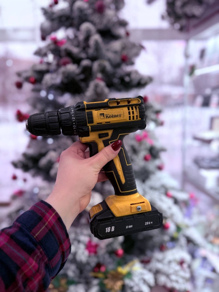 Шуруповерт Kolner 18v +1АКБ