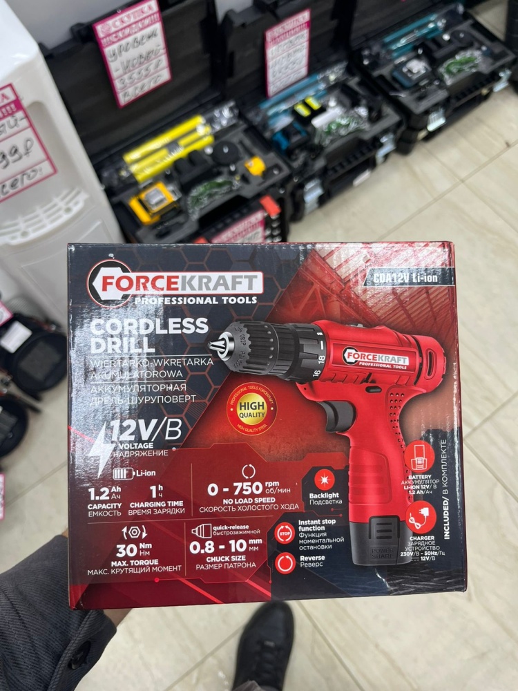 Шуруповерт Forcekraft