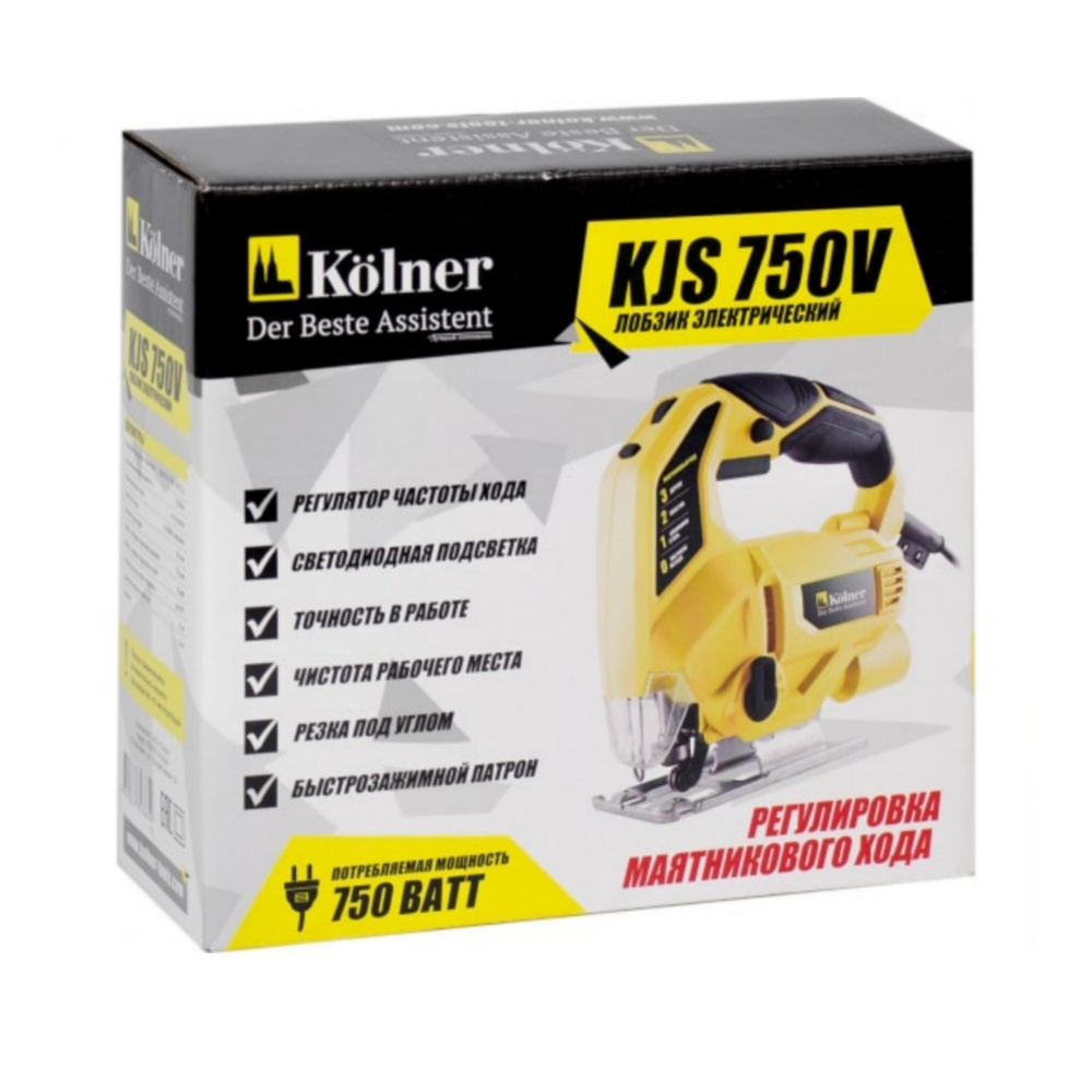 Лобзик Kolner KJS 750V