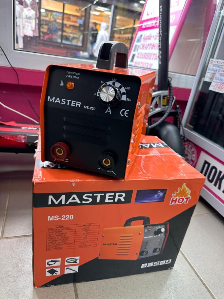 Сварочный аппарат master ms220