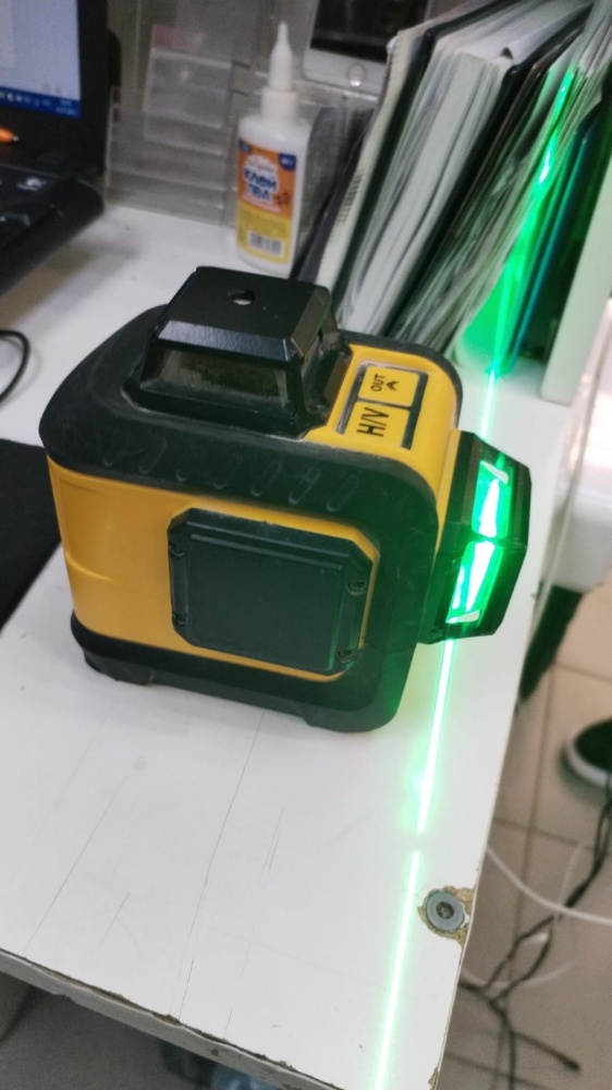 Лазерный уровень DENZEL LXI 360-2 GREEN